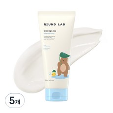 라운드랩 베이비 마일드 크림, 5개, 200ml
