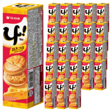 오리온 나 샌드과자, 77g, 24개