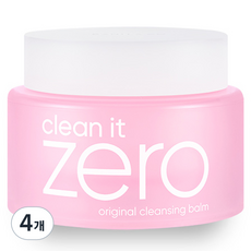 바닐라코 클린 잇 제로 오리지널 클렌징 밤, 50ml, 4개