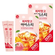우리차 피치망고 아이스티 분말, 5g, 20개입, 2개