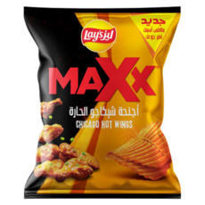 Lay's 樂事 Maxx 香辣雞翅風味洋芋片, 160g, 1包