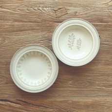 Govan 圖案印花義大利麵碗組 2入, 混色, 1套