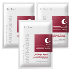 Dr.Douxi 朵璽 凍齡熬夜緊顏時光面膜, 1組, 3片