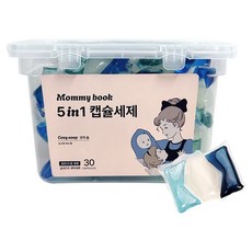 마미북 파워클린 초고농축 캡슐세제, 1개, 30개입