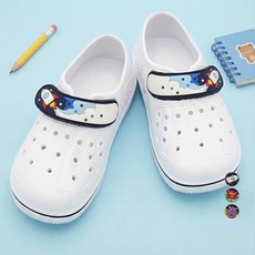 페이퍼플레인키즈 EVA 미끄럼방지 벨크로 실내화