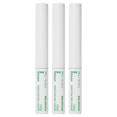 이니스프리 스키니 꼼꼼 마스카라 Zero 3.5g, 2호 브라운, 3개