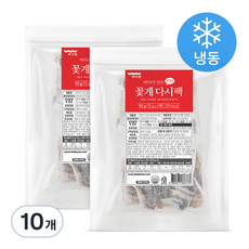 바다원 간편 국물용팩 꽃게, 15g, 6개입, 10개