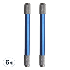 미소로운 양방향 연필깍지, 블루, 6개