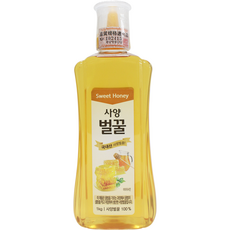 Organic Story 甜蜂蜜, 1kg, 1瓶