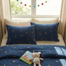 g BEDDING 小狐狸半超細纖維枕頭套