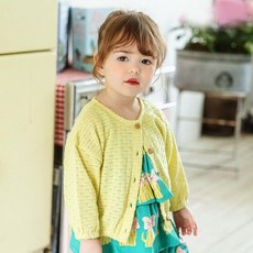 삠뽀요 아동용 헤이즐 가디건 OLECU03