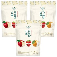 에코맘의산골이유식 산골 과일참 통째로 과일칩, 10g, 3개
