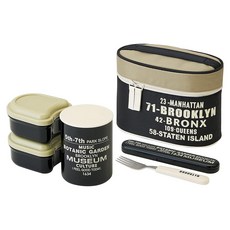 Skater KCLJC6AG 抗菌保溫罐便當組, Brooklyn, 560ml, 1組