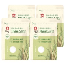 CJ CJ白雪木糖醇糖, 500g, 4個