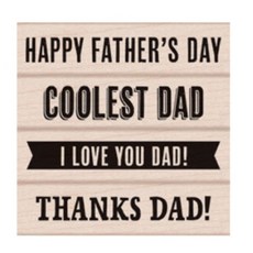 한가람아트타운 우드스탬프 fathers day, 1개