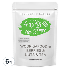 우리가스토리 생강계피차 티백, 1g, 6개, 40개입