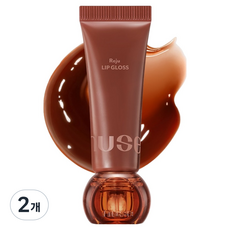 누즈 리쥬 립 글로스, 2개, 06 펩티 코코