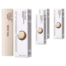 휴캄 비건 에센셜 립밤, 무향, 3.8g, 4개