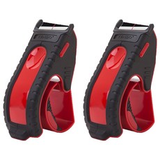 텐도 프리미엄 테이프커터기 P-1200, 레드, 2개