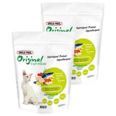 UNCLE PAUL 保羅叔叔 體態貓 貓飼料, 雞肉 + 鱈魚, 400g, 2包