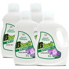 Detergent Revolution Black大容量洗衣精, 3L, 4瓶