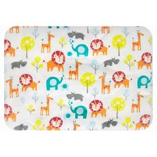 純棉透氣嬰兒推車墊 安全座椅墊 透氣墊, 動物園, 1個