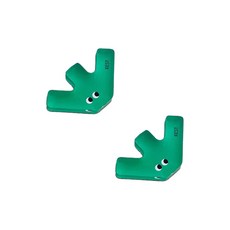 PDS家居裝飾 EYES 簡約可愛磁鐵 2入, 綠色 01