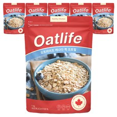 Dubo sikpum 加拿大即食燕麥片, 1kg, 6包