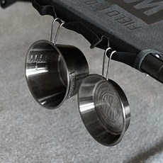 카즈미 필드 크레프트 시에라컵 2종 세트 K23T3K05, 실버, 1개