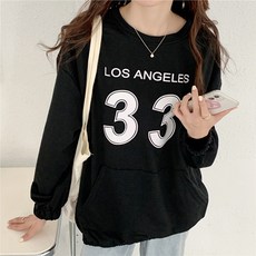 로스앤젤레스 33 베이직 루즈핏 임산부 쭈리 맨투맨