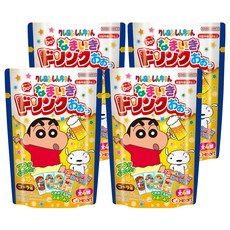 蠟筆小新氣泡飲料粉 10g+啤酒杯 商品貼紙隨機出貨, 4組, 單品