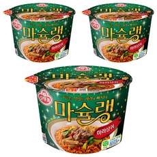 오뚜기 마슐랭 마라샹궈 용기 120g, 3개