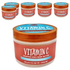 Tree Hut 身體潤膚乳霜 維生素C 240g 保濕嫩膚 提亮膚色, 6罐