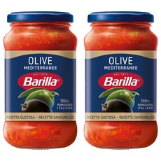 Barilla 百味來 橄欖義大利麵醬, 400g, 2個