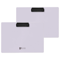 九達 Be Myself 橫式板夾A4 JF-53E 330 x 236mm, 紫色, 2個