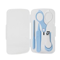 온비유 유아용 손톱깎이 4종 세트, 블루, 1세트