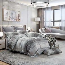 J-bedtime 床寢時光 天絲抗菌舖棉兩用被套六件式床罩組 VMB7643M