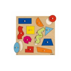 Educo 抓手拼圖遊戲 幾何形狀塊, 12片, 1盒