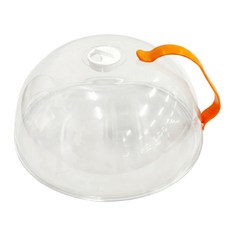 可微波防油罩 耐熱120°C 耐冷-20°C, 透明, 1個