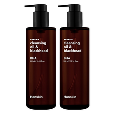 Hanskin 卸妝油&黑頭BHA, 300ml, 2個