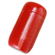 워터하마 스텐 별자리 진공 텀블러, 레드, 200ml, 1개