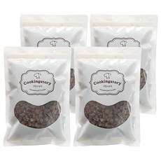 Cookingstory Callebaut嘉利寶 黑巧克力塊 巧克力豆, 4個, 400g