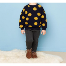 andiapple 兒童用 NEW 眨眼亮點特厚刷毛保暖長褲