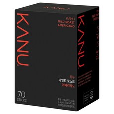 KANU 溫和烘焙美式咖啡, 1.6g, 70入, 1個