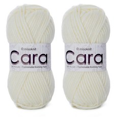 編織毛線 90g, 928 象牙白色, 2捆