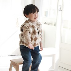 CONTIKIDS 兒童菱格紋背心