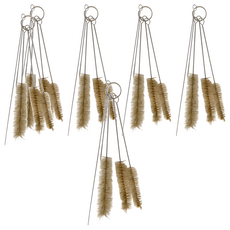 米諾諾 BR-02瓶口刷 5件組, 銀色, 6組