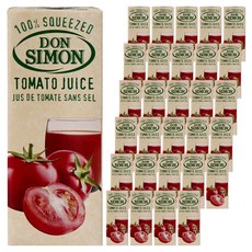 돈시몬 착즙 토마토 주스, 200ml, 30개