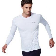 EXIO 男款素色長袖發熱衣 EX-R24