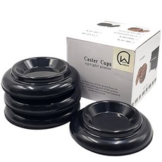 威登 鋼琴輪用防震隔音腳輪墊 降噪墊 4入, 黑色, 4個